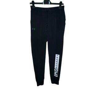 Under Armour Storm IMG Academy Women Black Joggers Small Water‎ Repellent New